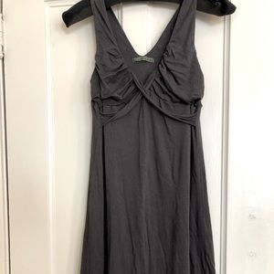 Velvet cotton tank dress